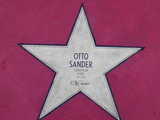 Star of fame Otto Sander